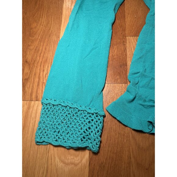 Teal Green Nanette Lapore Cardigan Size Large - Picture 9 of 10